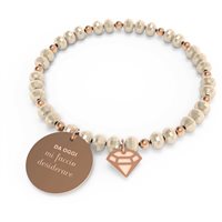 Bracciale 10 Buoni Propositi Donna in Acciaio B5241RO/CH - B5241RO/CH